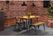 Bolero HZ817 Bistro Bank met Mangohouten Latten en Donkergrijze Poten 850mm (2 stuks) 7