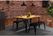 Bolero JA328 Bistro Metalen Bank Zwart 1000mm (2 stuks) 9