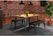 Bolero JA329 Bistro Metalen Bank Donkergrijs 1000mm (2 stuks) 5