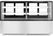 Koelvitrine 610L-121cm(h) | 2 schappen | Wielen | Arktic 233467