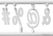 Syna Set van Witte Plastic Letters voor Letterbord Zwart - LEB-LHEAD 5