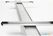 Syna Roll-Banner Budget 85 Complete Set hier Melden Blauw Nederlands - RBB085LSFI354 3