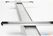 Syna Roll-Banner Budget 85 Complete Set Uitgang Blauw Spaans - RBB085LSFI381 3