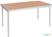 Gopak enviro rechthoekige indoor eettafel berkeneffect 1400mm, Gopak GE966