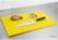 Hygiplas standaard snijplank met lage dichtheid geel | J254 3