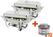 S506 OFERTA ESPECIAL 2 chafing dish y 72 recargas de combustible Olympia