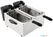 Caterlite dubbele friteuse voor licht gebruik 2x 3,5L | GG199