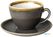 Olympia Kiln cappuccinoschotels grijs 14cm  | HC391 3