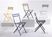 Bolero Perth Zachtgele Trottoirstijl Stalen Inklapbare Stoelen (2stuks) - HZ365 9