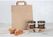 Fiesta Recyclable JA528 Fiesta Recycleerbare Platte Handvatten Bruine Papieren Tassen Medium (250 stuks) 6