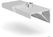 Afzuigkap Voor Muur Montage, HENDI, Profi Line, 1200x700x(H)450mm - HENDI 229293 1