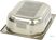 Maxima Gastronorm Bak - 1/2 GN - 10 cm Diep - RVS - Geperforeerd - 09367612 2