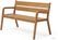 571681 Helsinki - Tuinbank van teak hout 140 cm