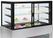 Vitrine toonbank gekoeld | B=120cm, 4 niveaus | zonder reserve | Zwart/GRIJS | Diamond Cb12v-G5/p2 2