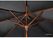 Bolero ronde zwarte parasol 3 meter | CB517 3