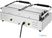 Buffalo Bistro Dubbele Contactgrill Glad/glad - CU605 7