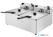 Buffalo Dubbele Friteuse 2x5L 2800W - CU618