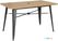 Bolero Aluminium Outdoor Tafel 120x76x76cm Licht Houtdessin - Bolero FT954