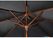 Bolero vierkante zwarte parasol 2,5 meter | GH990 3