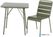 HZ820 Bolero Amalfi Vierkante Gelat Staal Inklapbare Tafel Olijfgroen 700mm 6