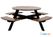 JE892 Bolero Acacia acaciahout picknicktafel bankenset rond 2