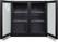 Husky Backbar C2H-ECO-865-BK-NL-HY - 2 Deuren- Zwart - Deurslot - LED Verlichting - Ventitator 2