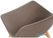 Bolero polypropyleen stoelen met houten poten bruin | DM842 3