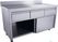 SARO Schuifdeurkast 3 Lades.1400X700mm met Opstaande Rand - 700-2310 3