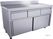 SARO Schuifdeurkast 3 Lades.1600X700mm met Opstaande Rand - 700-2315