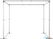 Syna FFWRF100X250 FlexFrame Dak 100 x 250 cm Zilver (incl. Extension Set 50 cm) 4