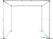 Syna FFWRF150X250 FlexFrame Dak 150 x 250 cm Zilver (incl. Extension Set 50 cm) 4