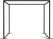 Syna FFWRFBL100X250 FlexFrame Dak 100 x 250 cm Zwart (incl. Extension Set 50 cm) 3