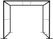 Syna FFWRFBL120X250 FlexFrame Dak 120 x 250 cm Zwart (incl. Extension Set 50 cm) 3