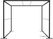 Syna FFWRFBL150X250 FlexFrame Dak 150 x 250 cm Zwart (incl. Extension Set 50 cm) 3