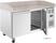 Polar UA081 U-Series Dubbele Deur Pizza Werkbank met Granieten Blad 428Ltr 5