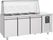 Saladette met glasopstand | 3 Deuren | 4x 1/1 GNPan | Pro line | Combisteel | 7489.5155 2