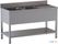 Diamond L2021/D-SD7 Spoeltafel met 2 kuipen en 1 afdruipblad rechts, met onderlegplank