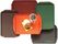 Cambro polypropyleen fastfood dienblad met handvatten rood 43x30cm | DE315 2