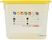 Cambro JN507 Safetrak IML polypropyleen voedselopslagbak 1/2 GN 200mm 8