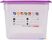 Cambro JN507 Safetrak IML polypropyleen voedselopslagbak 1/2 GN 200mm 9