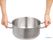 Rvs Kookpan Laag Model | 4,5 liter | Vogue | T149 6