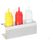 Hendi Sausstandaard rvs voor 3x dispenser flacon 20 cl | 557969 2