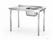 HENDI 816790 Spoeltafel, met bouten, , Kitchen Line, 1000x600x(H)850mm 3