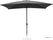 Bolero Sevilla Vierkante Parasol 2x3m Zwart - DZ871
