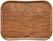 Cambro Century Dienblad Bruin Olijfhout Dessin 33 X 43cm | Fe484