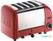 Dualit Vario broodrooster | 4 sleuven | rood | 40353 | GD394