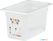 Cambro JN514 Safetrak IML polypropyleen voedselopslagbak 1/4 GN 150mm 2