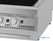 Maxima Premium Chargrill - 5 Zones - Dubbel - 90 cm Diep - Gas - 09398600 5