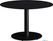 Feros 1310110120 Urban - Dining tafel frame zwart + Zwart HPL Tafelblad Ø120 cm