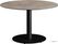 Feros 1310113120 Urban - Dining tafel frame zwart + Moonstone HPL Tafelblad Ø120 cm